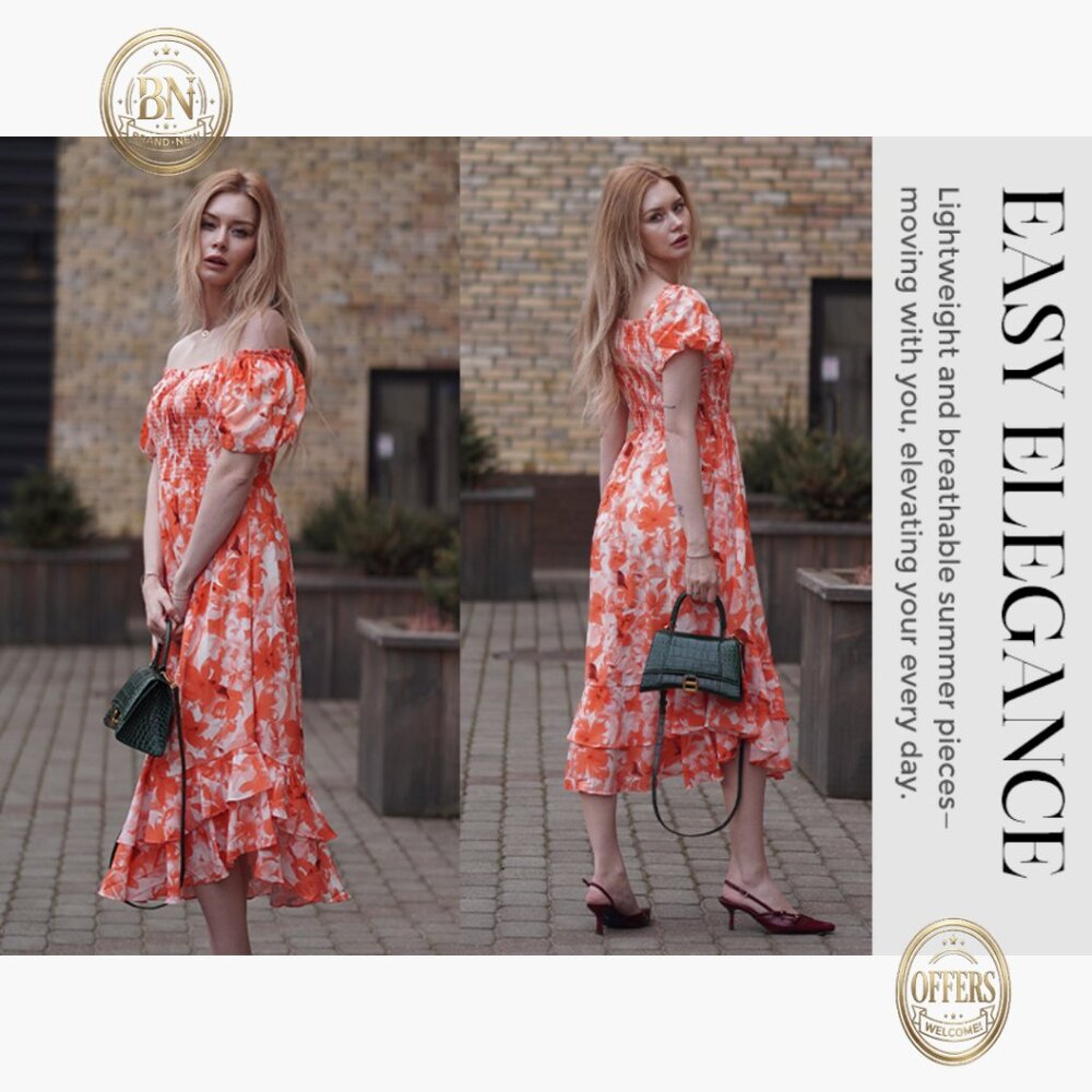 Polyester Elastane Maxi Dress with Pockets A-Line… - image 7